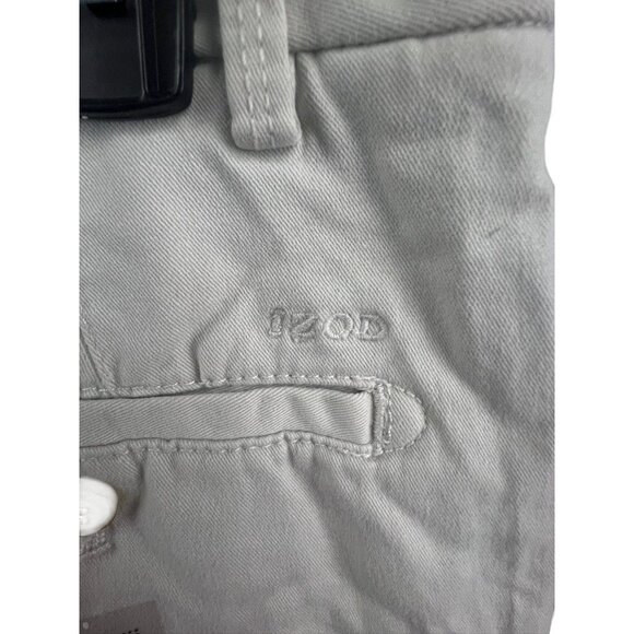 Saltwater Izod NWT Mens 9.5''' Twill Stretch Shorts Sz 42 Beige Gorpcore Outdoor - Picture 6 of 16